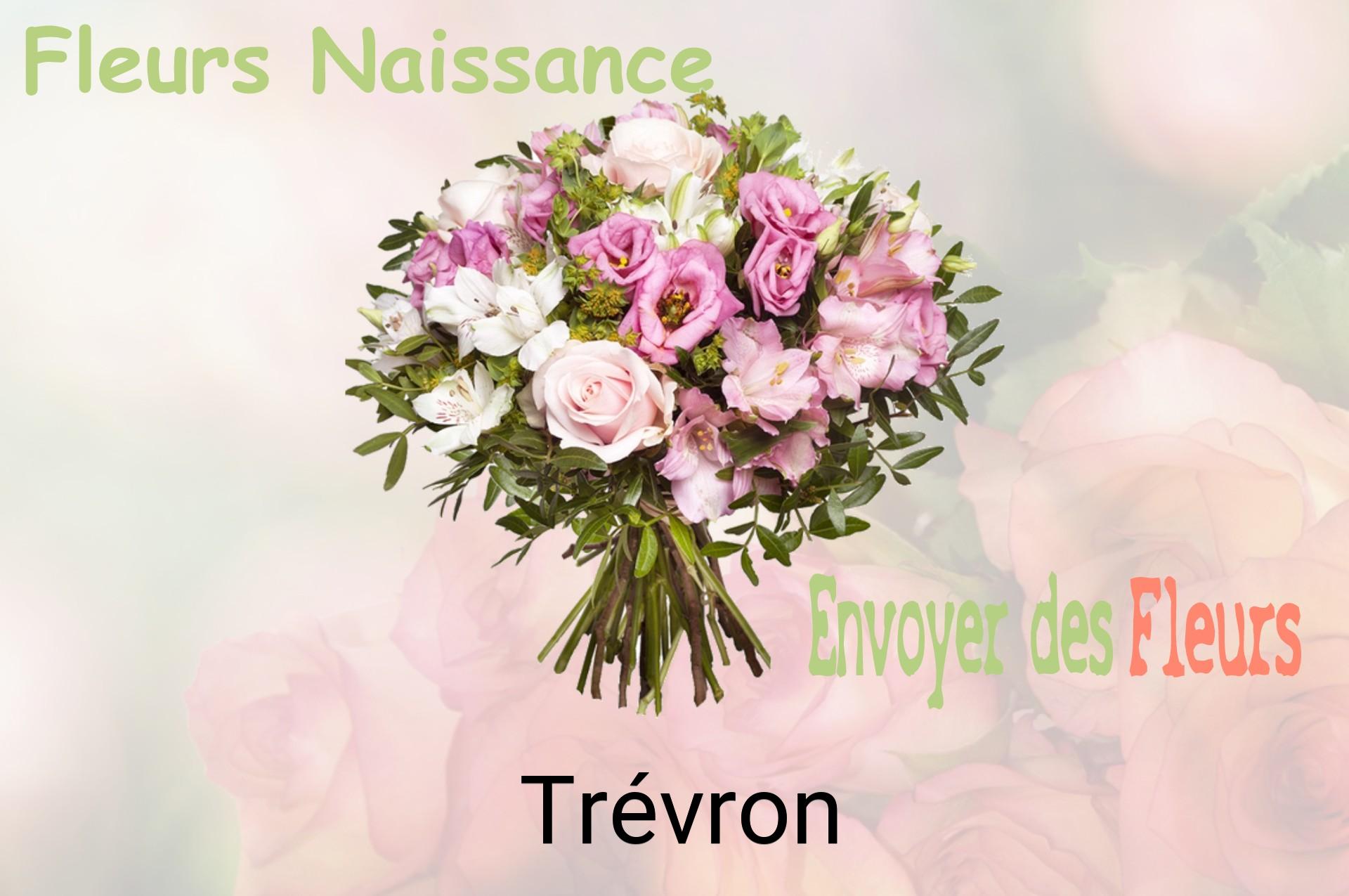 Bouquet de fleurs de naissance livré à Trévron